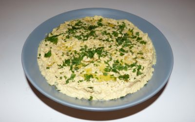 Houmous Maison au curcuma