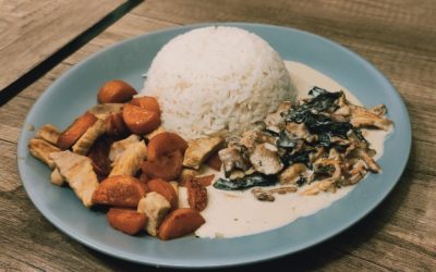 Filet de Poulet aux champignons fraîchement cueillis du jour !